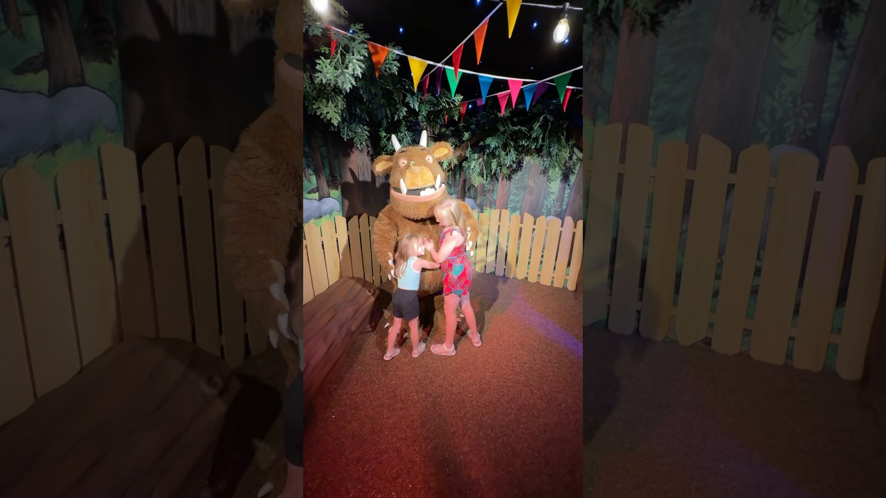 Meeting The Gruffalo at Chessington World of Adventures Resort 2025