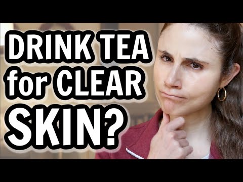 Drinking TEA for CLEAR SKIN and ACNE| Dr Dray