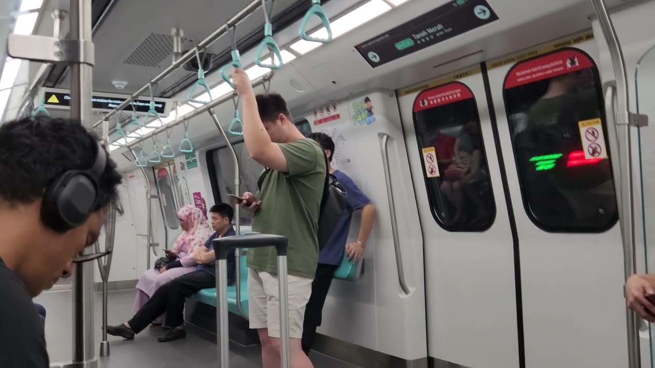 [8K24 AUG 2023 RECORDING] Ride on Alstom R151 Set 1827/1828 from Paya Lebar (EW8) to Simei (EW3)