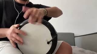DARBUKA TUTORIAL - Darbuka roll hand / Darbuka split finger / darbuka lesson / split finger tehnique