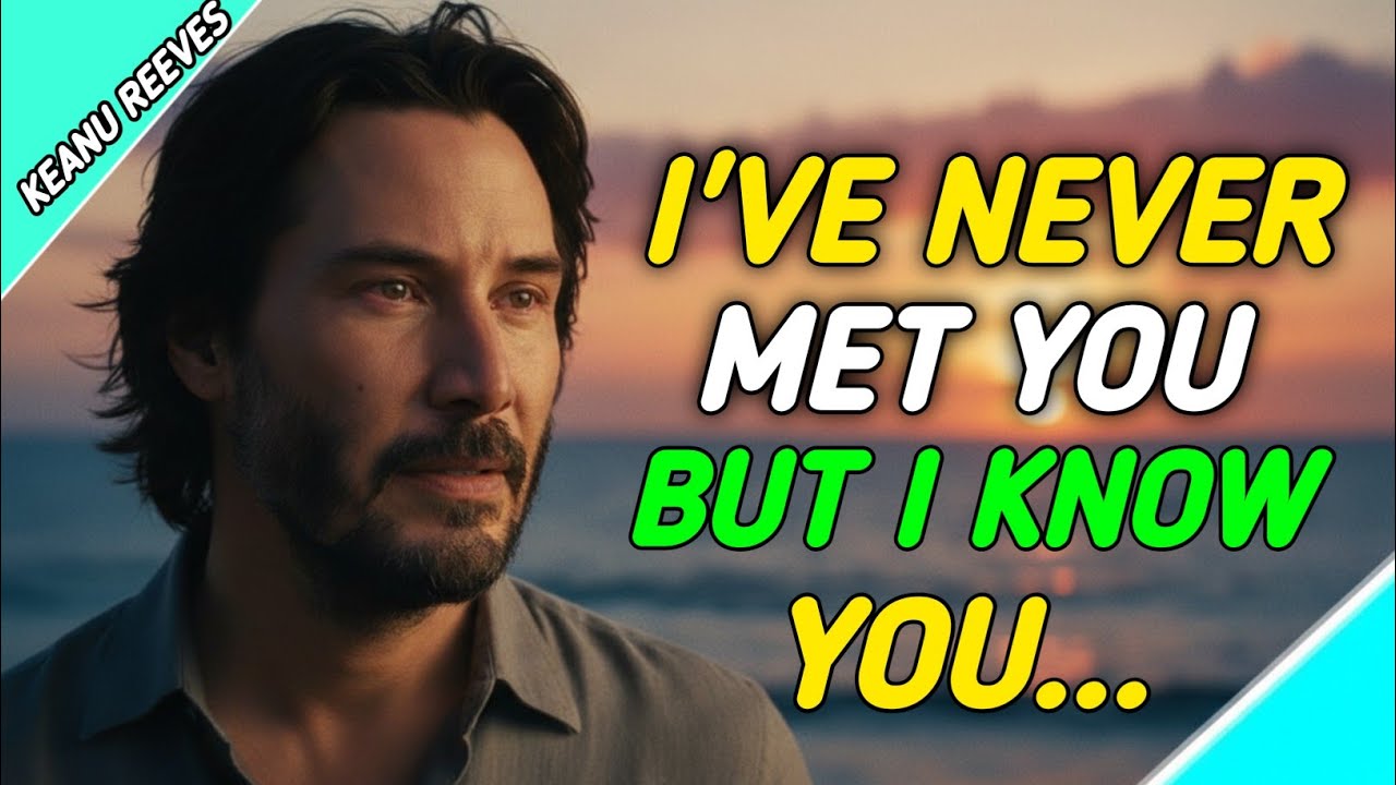 «Я увидел твою фотографию — и почему-то узнал тебя» | Киану Ривз