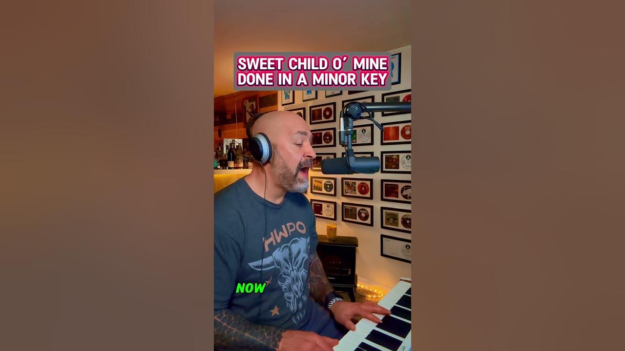 Sweet Child O’ Mine by @gunsnroses  done in a minor key #gunsnroses #axlrose
