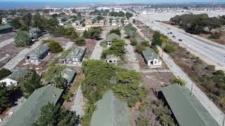 Abandoned Fort Ord Fly Over