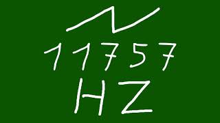 11757 hz saw