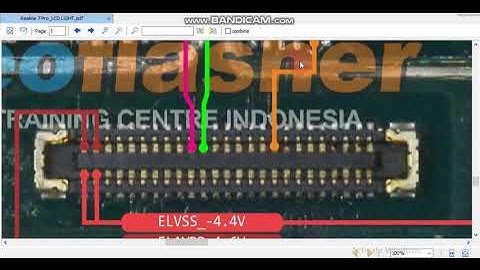 realme 7 Pro LCD light way