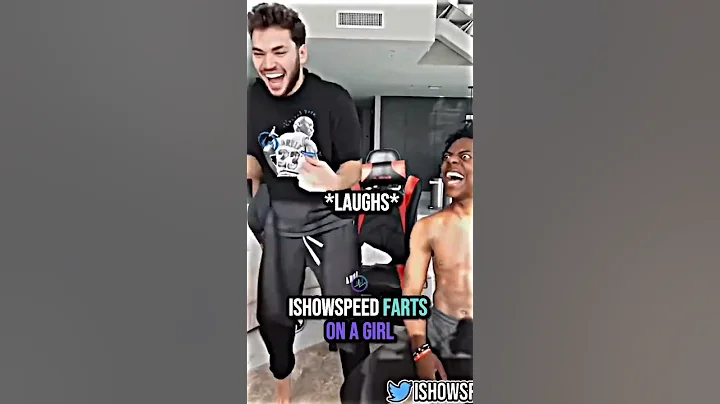 IShowSpeed farts on a girl and Adin Ross goes crazy!🤣