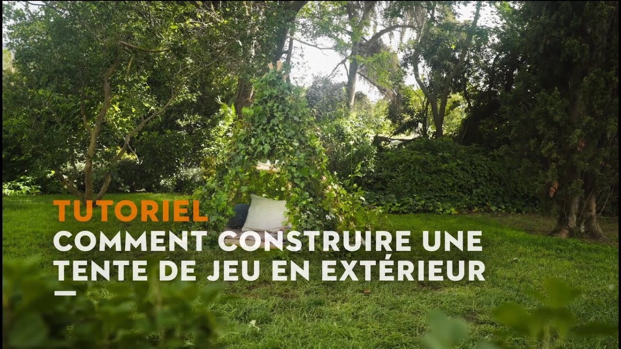 Comment construire une tente de jeu | DIY STIHL