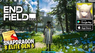 Arknights Enfield Mobile Test GAMEPLAY! - Arknights Endfield Max Graphics Android IOS