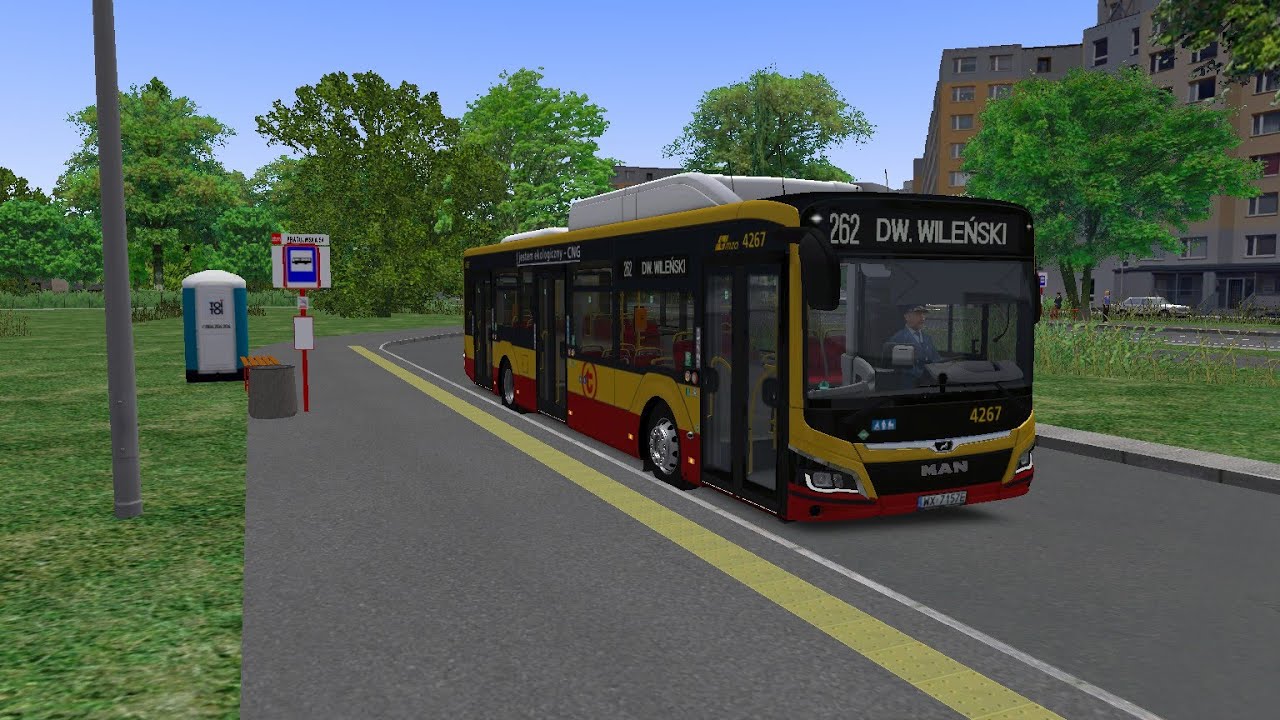 OMSI 2 - Warszawa Wschód v1 - Linia 262 - MAN Lion's City 12C CNG