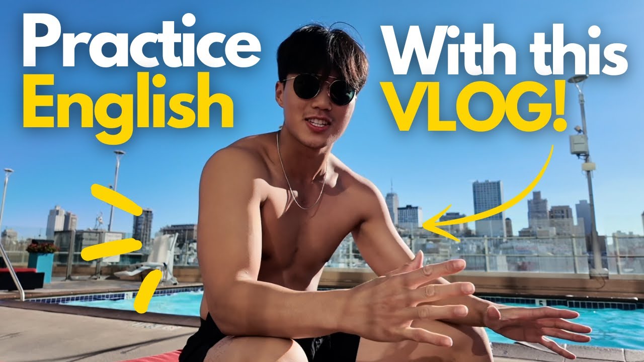 [Vlog USA] Learn practical English with subtitles - Talking to native ...