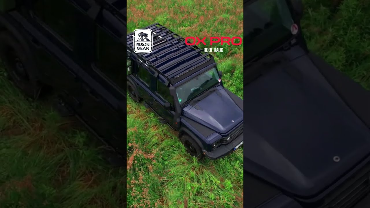 OX PRO Full Roof Rack For Ineosgrenadier By Bisongear Offroad Overlanding 4x4 Ineos