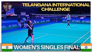 MANSI SINGH VS RAKSHITA SREE :TELANGANA INTERNATIONAL CHALLENGE FINAL 2025 screenshot 1