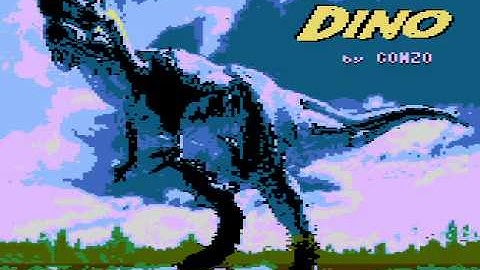 Atari 8-bit - Dino (game project)