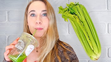 Drinking CELERY JUICE For One Week | YJ Tried It