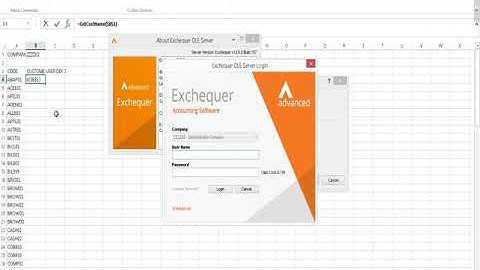 Exchequer - How to work with the OLE Save Function