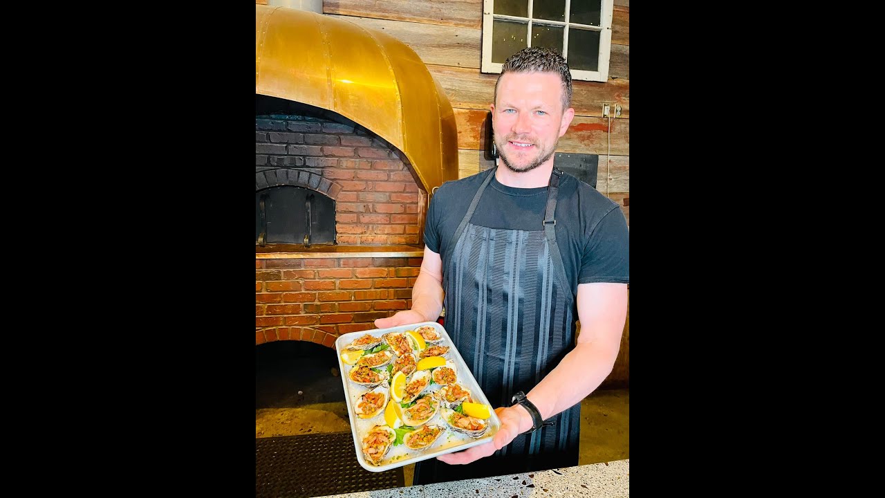 Grilled PEI Oysters Casino with Chef Adam Loo YouTube