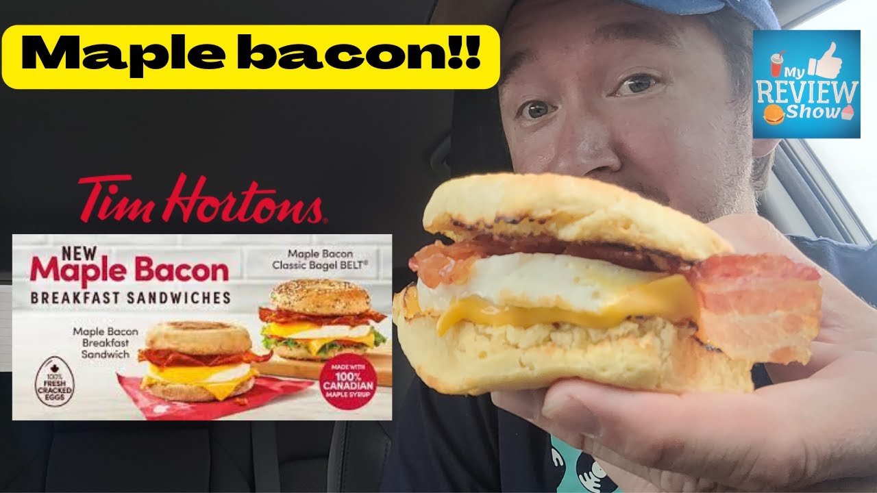 I Tried Tim Hortons' New Maple Bacon Breakfast Sandwich & McDonald's Better  Watch Its Back - Narcity