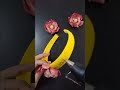 I made a unique flower design using hair bands and plastic rope #shortsfeed #facts #craft #Lifestyle