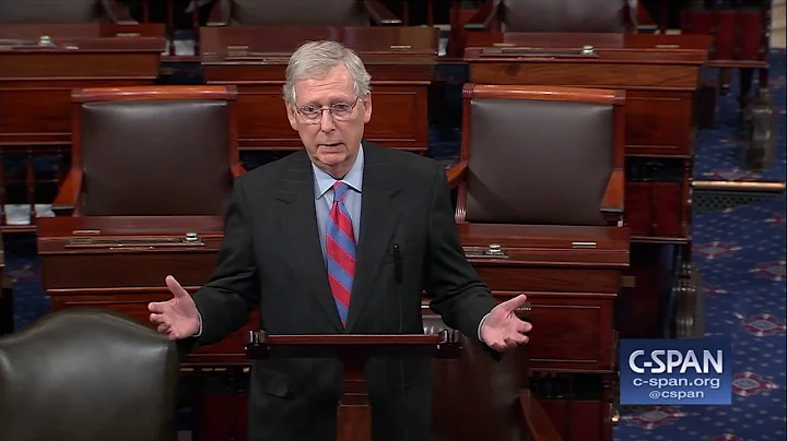 Sen. McConnell says president will sign bill and declare a national emergency