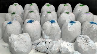 ASMR baking soda crumble relaxing video extremely crushing and sleeping aid 