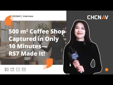 RS7 Handheld 3D LiDAR Scanner | 500 sqm Indoor Capture in 10 Minutes | CHCNAV