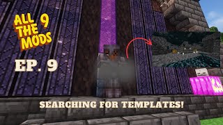 All The Mods 9- ATM9 Episode 9| Finding the BEST Smithing Templates!