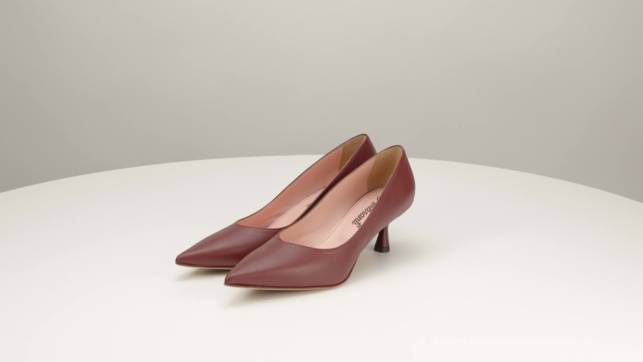 Туфли на шпильке LES AMARANTI (222 бордовый)