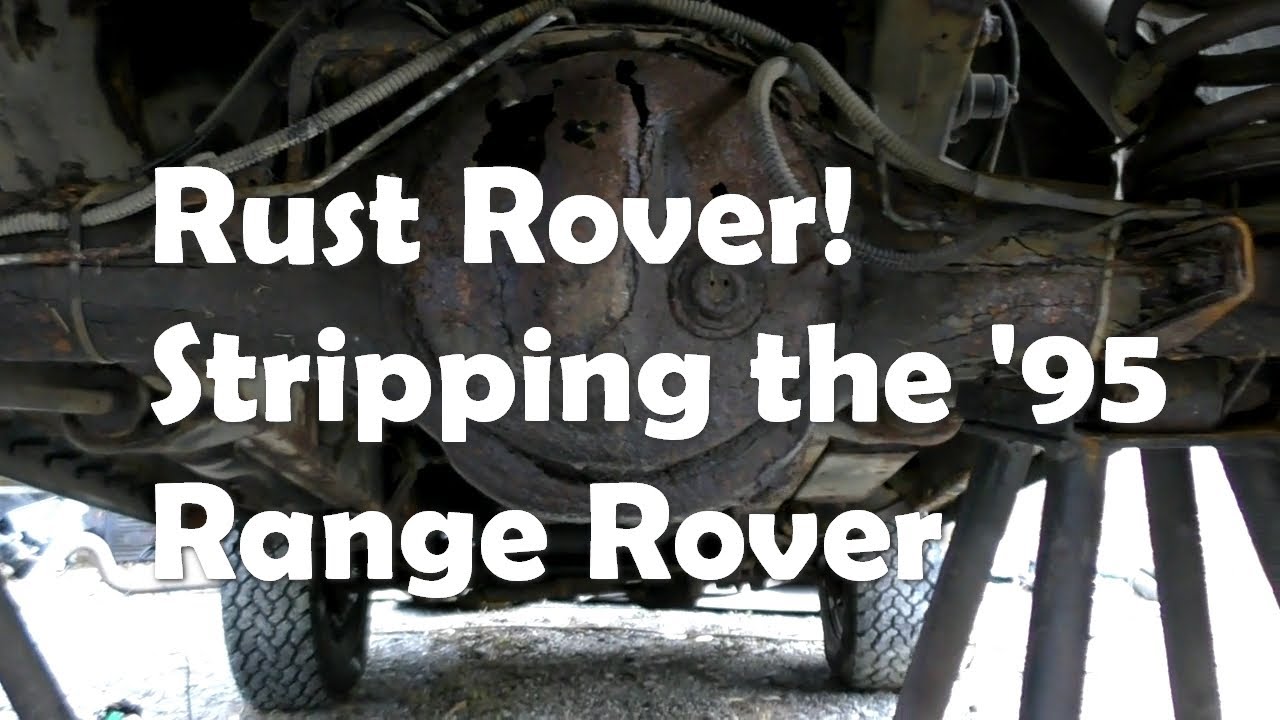 1995 Range Rover dash out. Mice, mice baby - YouTube