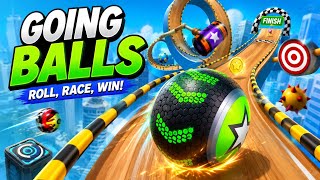 Going Balls Gameplay Android & iOS | Insane Ball Race Levels 🔥 Crazy Speed Run Challenge screenshot 4