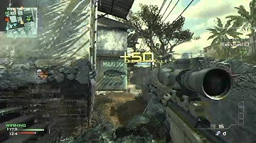 MW3 First Triple Feed with sniper