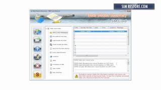 SIM restore software recover message sms retrieve deleted contacts mobile phone number