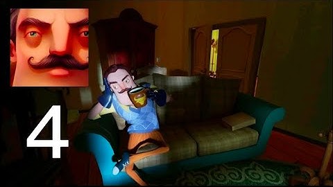 Hello Neighbor - Gameplay Walkthrough - Main Escape - Part 4 (Android,ios)