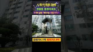 [시흥아파트경매] 정왕동 동원아파트 31평 #부동산경매