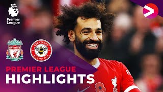 Salah Is Niet Te Houden Liverpool - Brentford Premier League 2324 Samenvatting