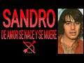 DE AMOR SE NACE Y SE MUERE/Sandro (Letra)