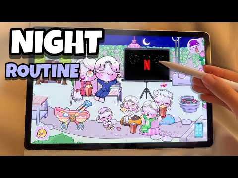 ASMR ROTINA DA NOITE 😴🌙 | AVATAR WORLD ROTINAS E HISTÓRIAS