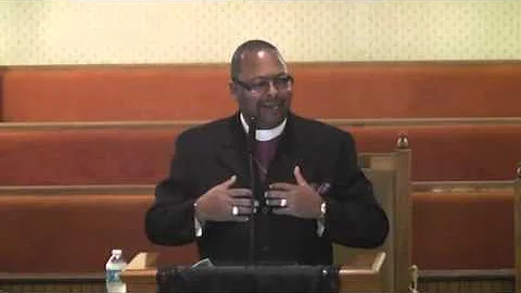 Bishop Van Rousell Officiating Bro. Lee J. Fonteno...