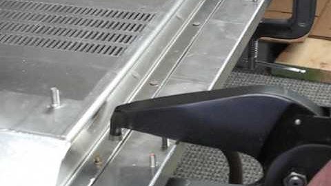 Chicago Pneumatic Rivet Squeezer Application Demo