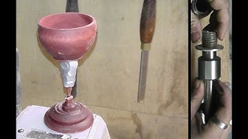 threaded live center for goblet and a fail at the end