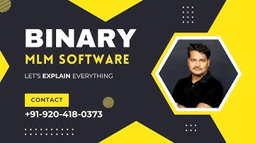 Best MLM Software 2025 | Binary MLM Plan | Direct Selling Software by Kanak Technology