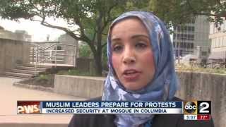 Video: CAIR Rep Calls for Increased Protection at Maryland Mosque Targeted by Hate Rally