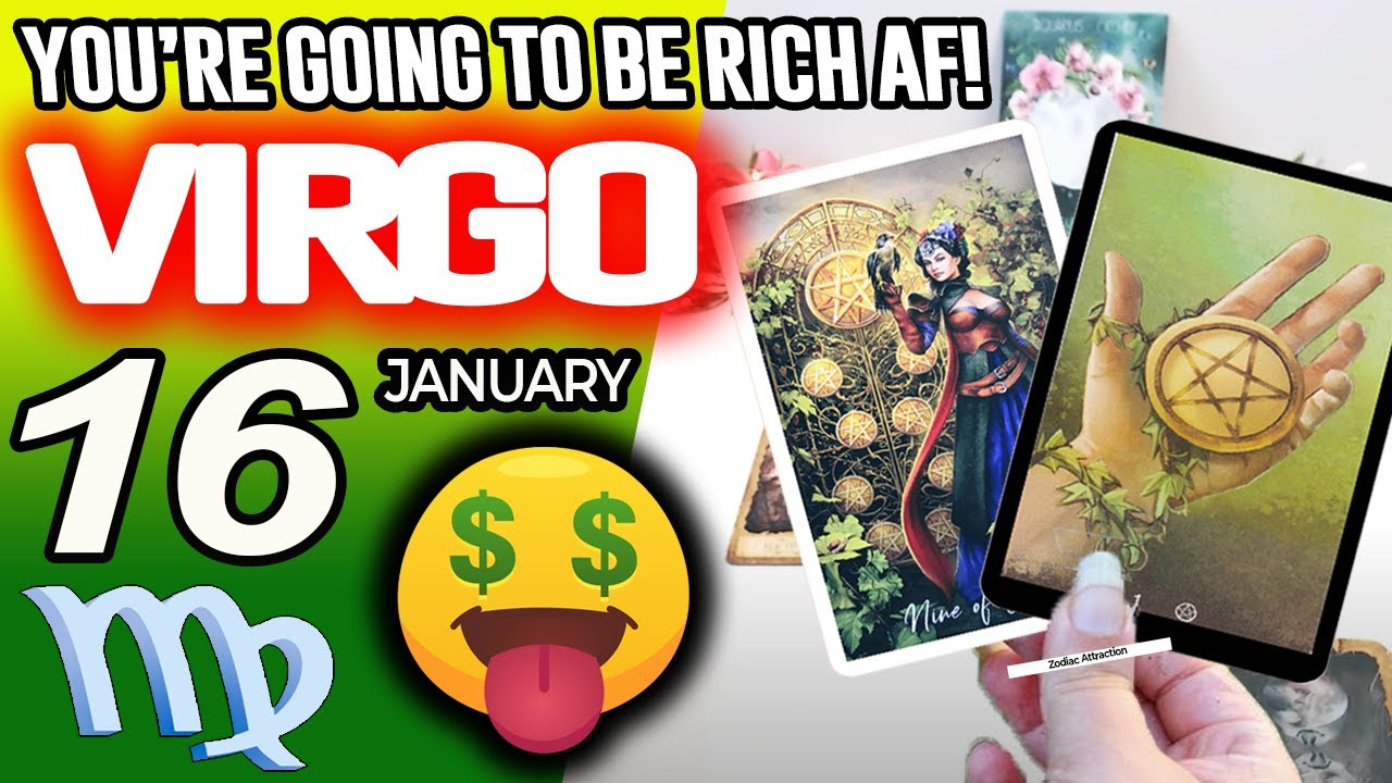 Virgo ♍️💲YOU’RE GOING TO BE RICH AF!💲🤑 horoscope for today JANUARY 16 2026 ♍️ 