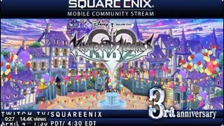 Square Enix LIVE Stream (w/ Twitch Chat) | Khux 3rd Anniversary Update and Changes