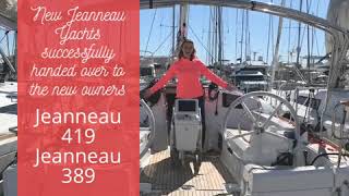 New Jeanneau Yachts Successfully Handed Over To The New Owners