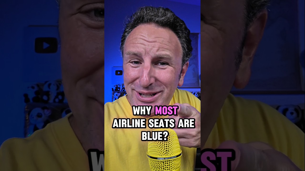 Why Are Airplane Seats Blue?