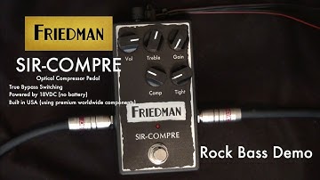Friedman SIR-COMPRE Rock Bass