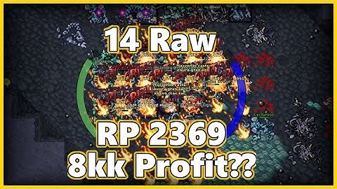 Inner Crypt 14kk/h (100%) + 8kk?? profit - RP 2369 Solo Hunt Tibia