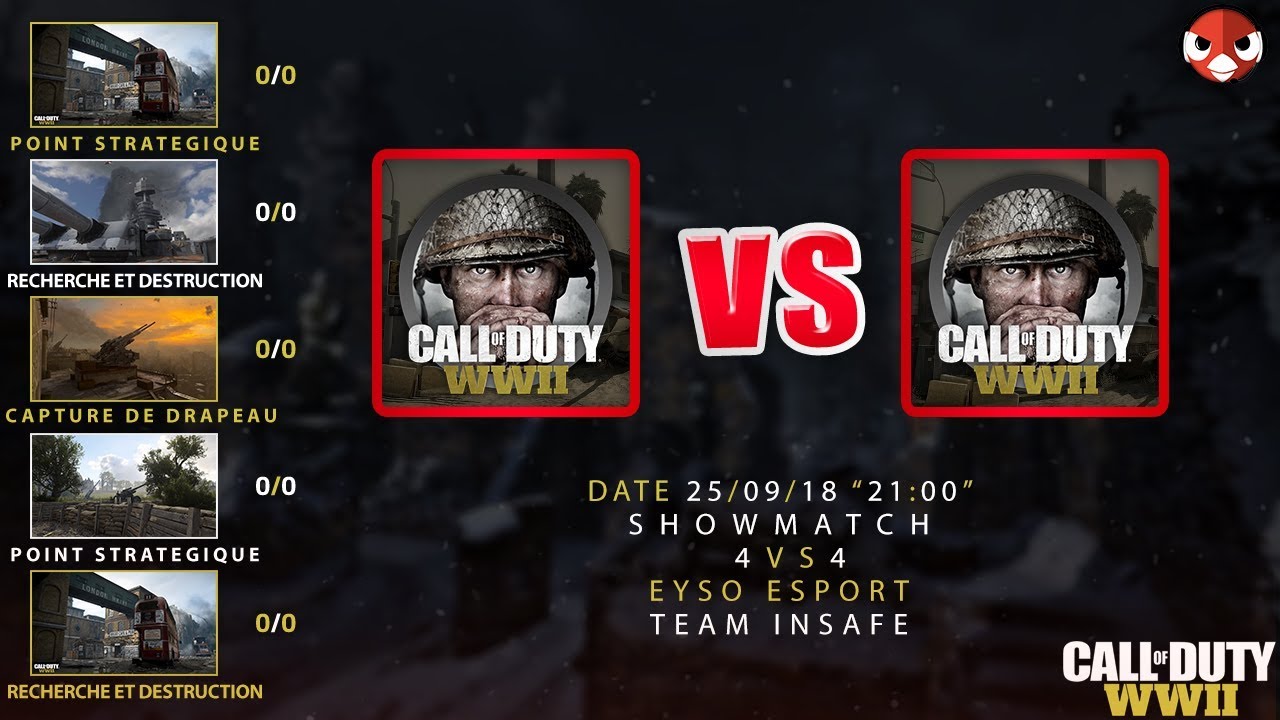 Cast Showmatch PS4 🎮 @Eyso_eSport Vs @TeamInSafe 🎮