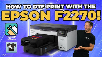Epson F2270! How to DTF Print! | AA Print Supply