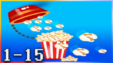 Popcorn Burst - Gameplay Walkthrough - Levels 1-15